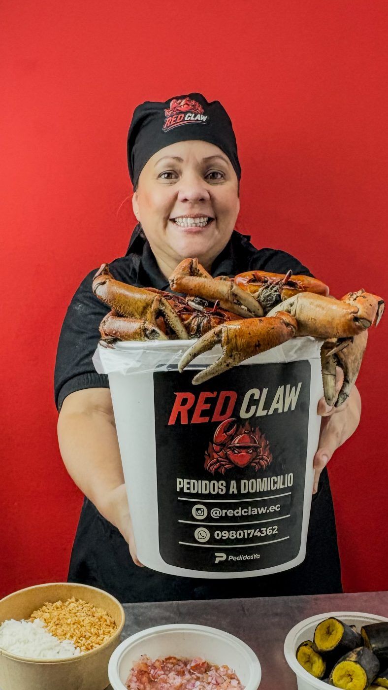 Balde de cangrejos Red Claw